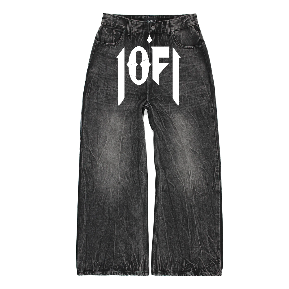 1OF1 Black Wash Jeans