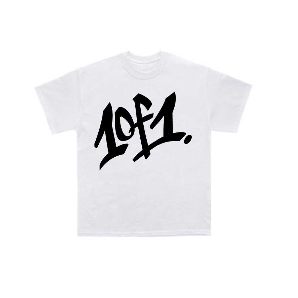 1OF1 Graffiti White Tee