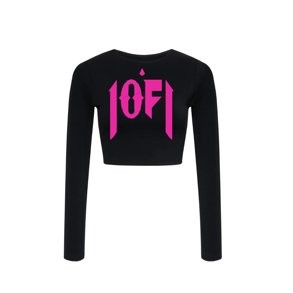 1OF1 Pink Crop Long Sleeve
