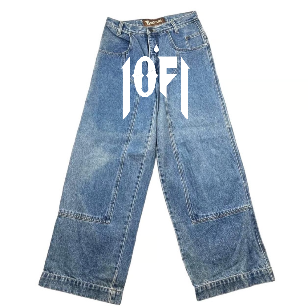 1OF1 Wide Leg Jeans